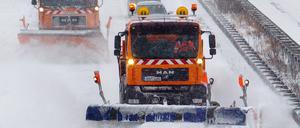 Erinnern Sie sich? Doch, solche Winter gab es auch mal in Berlin. 
