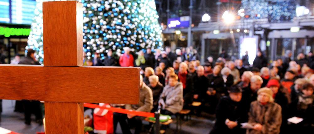 Ganz speziell: der Gottesdienst im Hauptbahnhof.