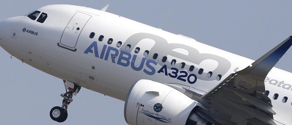 Airbus neuer A320neo verkauft sich gut - bisher liegen 4300 Bestellungen vor.