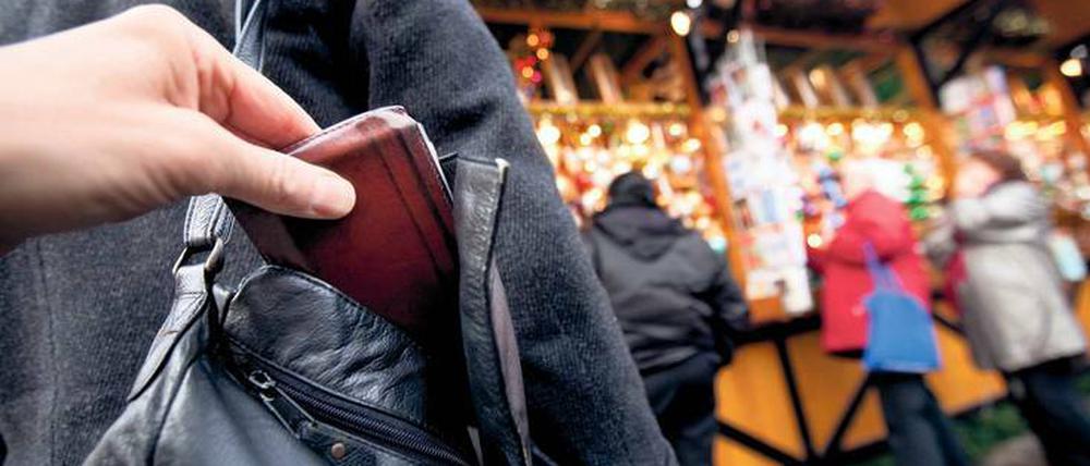 Taschendiebe auf dem Weihnachtsmarkt