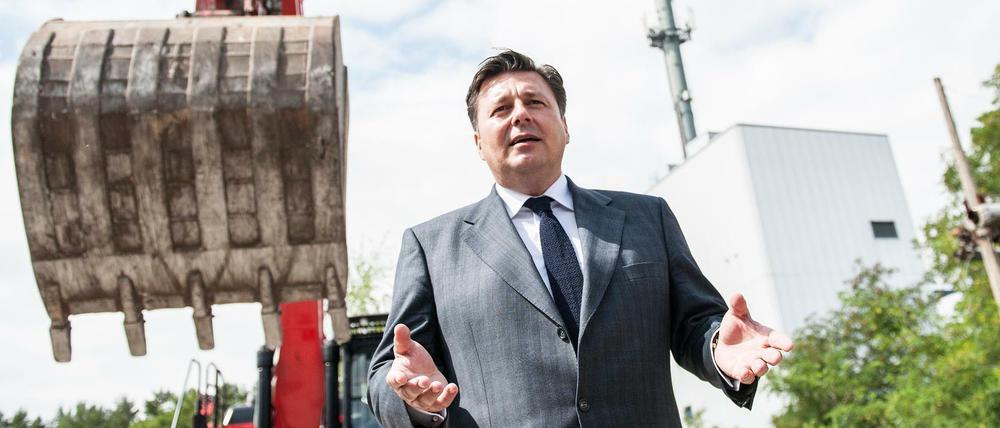 Wo steht der nächste Bagger? Andreas Geisel, SPD, 49, ist seit 2014 Stadtentwicklungssenator.