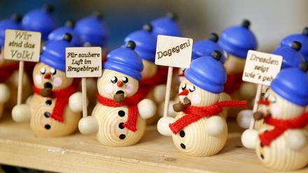 Weihnachten und Pegida? Sieht komisch aus.