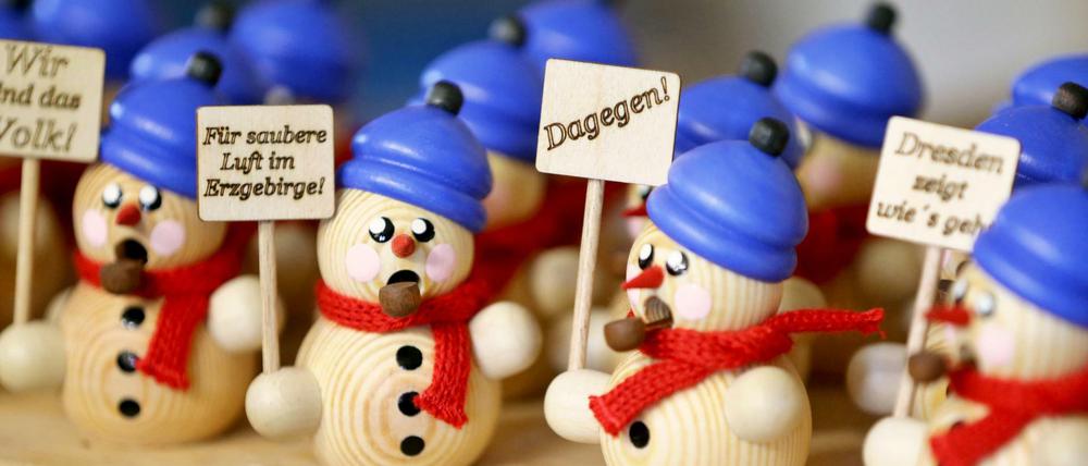 Weihnachten und Pegida? Sieht komisch aus.