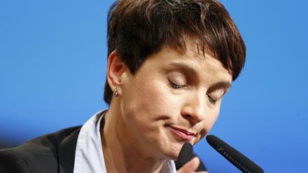 AfD-Chefin Frauke Petry