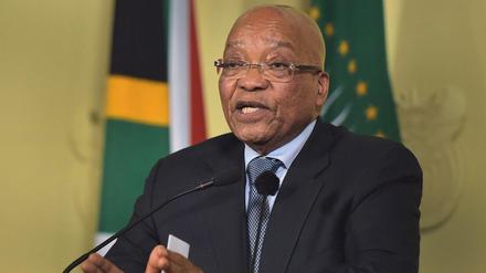 Südafrikas Präsident Jacob Zuma hat sich Ende vergangener Woche sehr bemüht, die Erfolge seiner Regierung herauszustellen. Die Proteste gegen seine Personalpolitik im Kabinett erwähnte er nicht. 