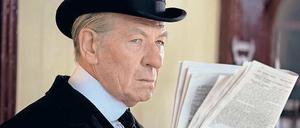 Kombiniere. Ian McKellen als Sherlock Holmes. 