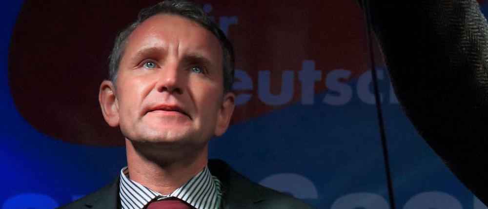 Björn Höcke ist Vorsitzender der AfD-Fraktion im Thüringer Landtag. Er steht mit extrem rechten und rassistischen Positionen in der AfD nicht alleine.