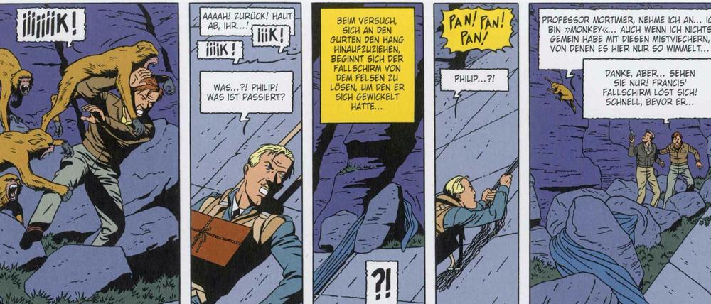 Zeitlos: Eine Szene aus „Der Stab des Plutarch“.