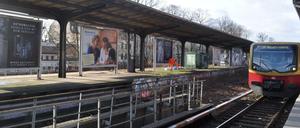 Piste frei. Hier könnten Schnellzüge der S-Bahn langfahren - wie früher.