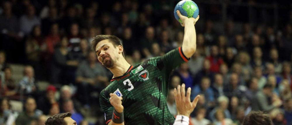 Berlins Fabian Wiede erzielte wichtige Tore, doch am Ende reichte es nicht.