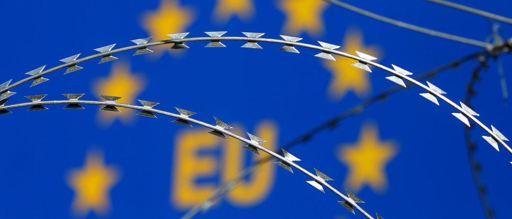Streit um Grenzsicherung und Flüchtlinge belasten die EU.