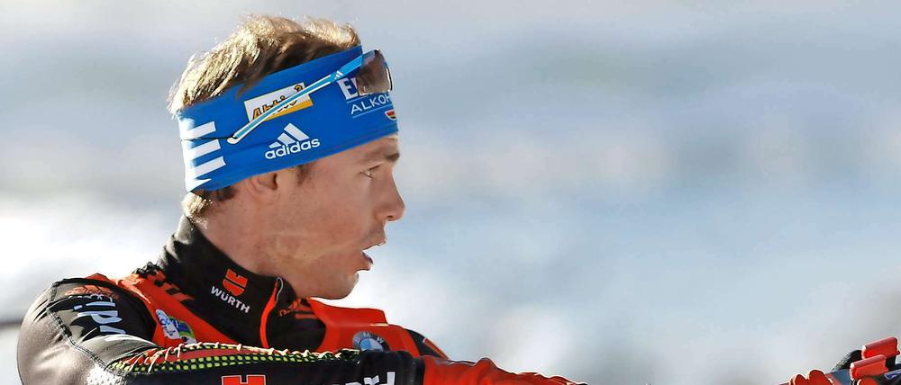 Gut geladen. Simon Schempp.