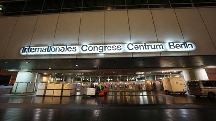 Auch in der Nacht zu Sonnabend wurde das ICC als Unterkunft hergerichtet.