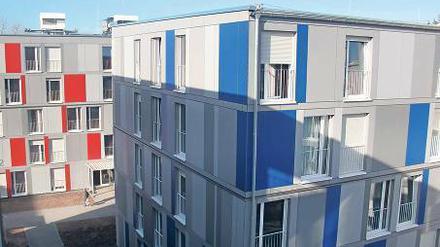Modulbau macht’s möglich. Diese Apartments in Heidelberg könnten Vorbilder für Flüchtlingshäuser sein. 