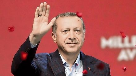 Türkeis Präsident Recep Tayyip Erdogan. 