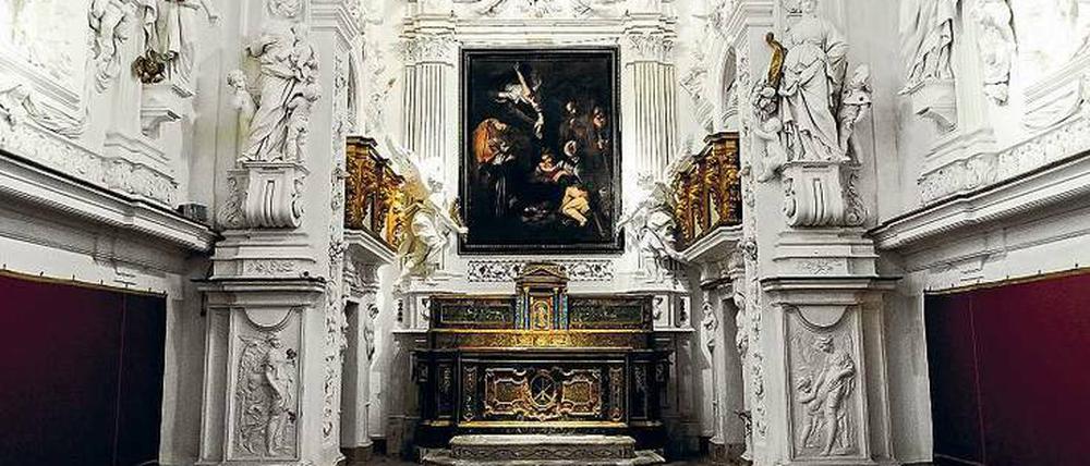 Zurück dank Hightech. Caravaggios „Geburt Christi“ in Palermo.