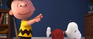 Charlie Brown und sein bester Freund, Snoopy.