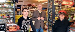 Auf zwei Gleisen zurück in die Kindheit. 