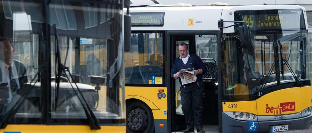 Die Lesegeräte für die elektronischen Karten (E-Ticket) in den Bussen der BVG werden abgeschaltet. 