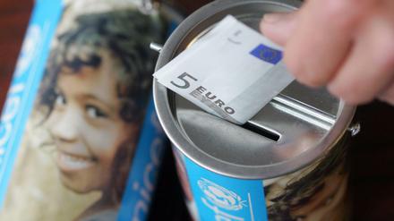 Ohne Bilder von großäugigen Kindern kommt kaum eine Spendenkampagne aus. 