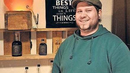 Zimtschnäpse gibt es bei Markus Freytag in Friedrichshain. 