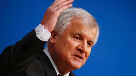 CSU-Chef Horst Seehofer. 