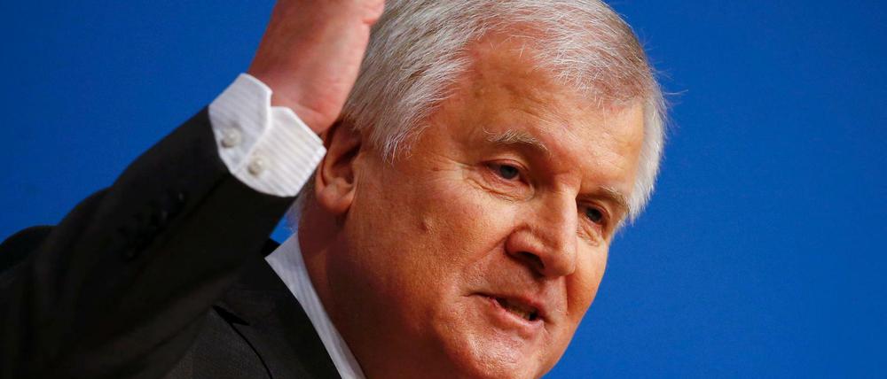 CSU-Chef Horst Seehofer.