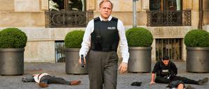 Großes Theater: Ulrich Tukur als LKA-Ermittler Kommissar Felix Murot als LKA-Ermittler in der "Tatort"-Folge "Im Schmerz geboren". 