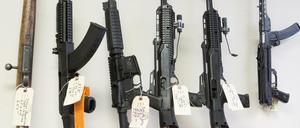 US-Präsident Obama will das Waffengesetz im Alleingang verschärfen.