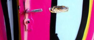 Spuren des Verfalls finden sich gerade auch in vielen Waschräumen