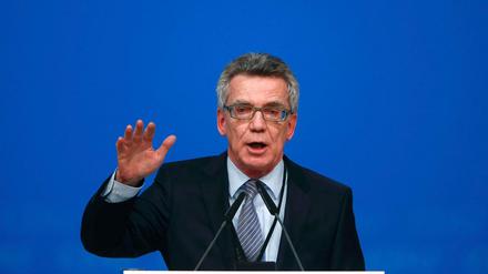 Thomas de Maiziere, Bundesinnenminister.