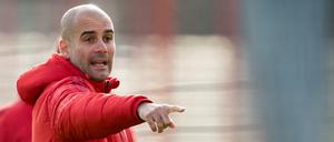 Dahin? Ob Guardiola bei Manchester City anheuert, lässt er offen.