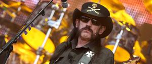 Lemmy Kilmister, Bassist und Sänger der Band Motörhead 2014 in Wacken.