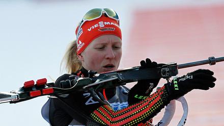 Franziska Hildebrand, als Dritte beste Deutsche im Gesamtweltcup, freut sich auf ihre Heimrennen in Bayern.