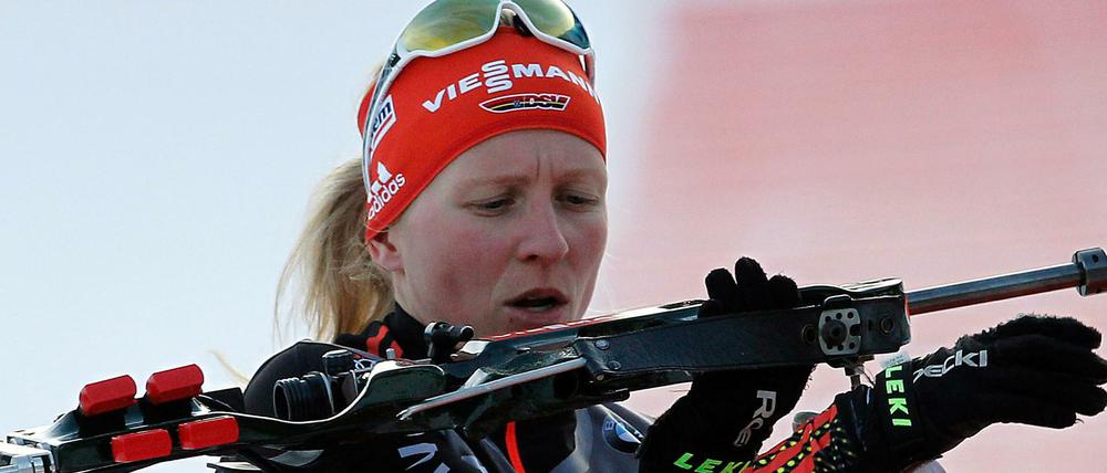 Franziska Hildebrand, als Dritte beste Deutsche im Gesamtweltcup, freut sich auf ihre Heimrennen in Bayern.