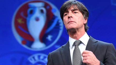 Bundestrainer Joachim Löw freut sich auf die EM im Sommer.