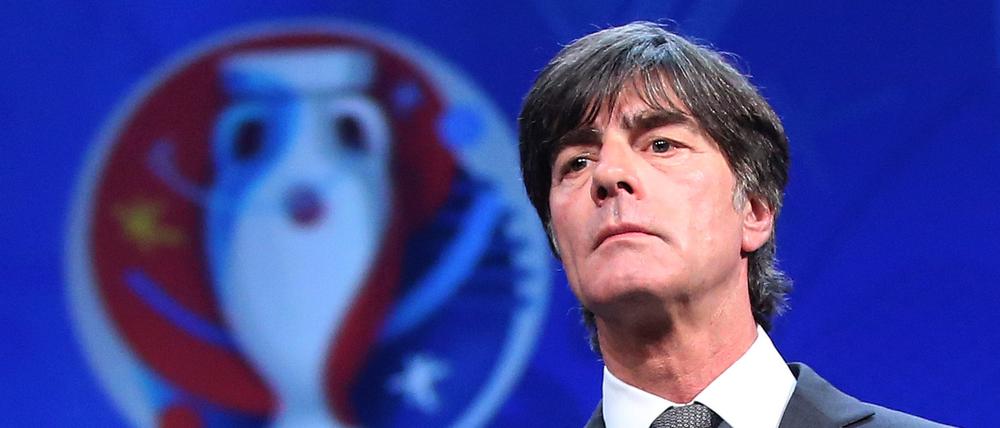 Bundestrainer Joachim Löw freut sich auf die EM im Sommer.
