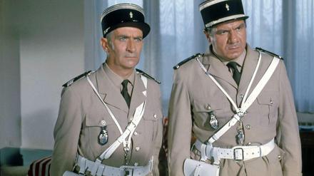Michel Galabru (r.) an der Seite von Louis de Funès in "Balduin, der Schrecken von Saint-Tropez" von 1970.