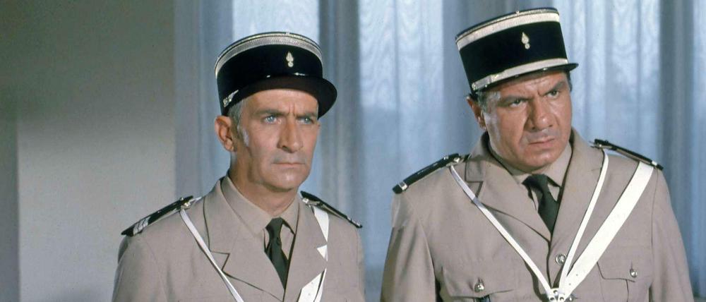 Michel Galabru (r.) an der Seite von Louis de Funès in "Balduin, der Schrecken von Saint-Tropez" von 1970.