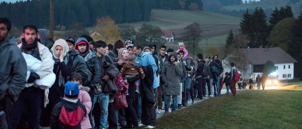 Im Jahr 2015 haben mehr als eine Million Flüchtlinge Deutschland erreicht. Wie viele in diesem Jahr kommen, weiß keiner.