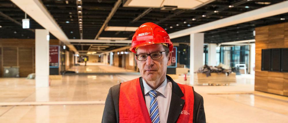 Wer ist hier der Chef? Na er, Karsten Mühlenfeld.