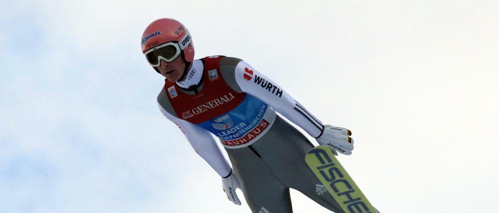 Severin Freund landete auf Platz drei.
