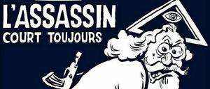 Auf der Flucht: das aktuelle Cover des Satiremagazins „Charlie Hebdo“.