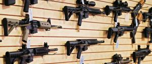 Ein Waffengeschäft in Bidgeton, Missouri