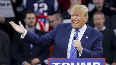 Donald Trump, Präsidentschaftsbewerber der Republikaner in den USA.