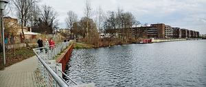 Der israelische Unternehmer Benjamin Kahn will an der Rummelsburger Bucht mit Blick auf Alt-Stralau den Marinepark "Coral World International" bauen. 