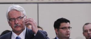Polens neuer Außenminister Witold Waszczykowski (links)