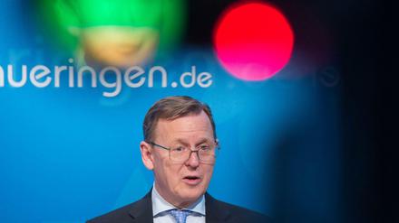 Modell für den Bund: Seit Dezember 2014 führt der Linken-Politiker Bodo Ramelow eine rot-rot-grüne Regierung im Bundesland Thüringen Thüringens 