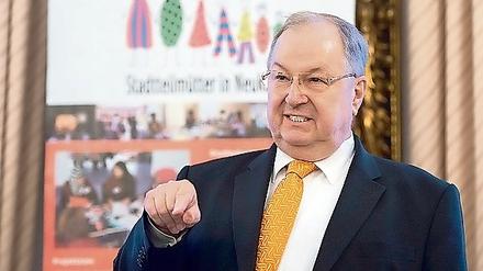 Kultur sei das Problem, nicht die Religion, sagt Heinz Buschkowsky.