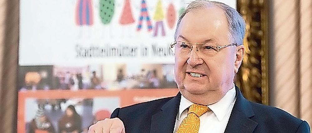 Kultur sei das Problem, nicht die Religion, sagt Heinz Buschkowsky.